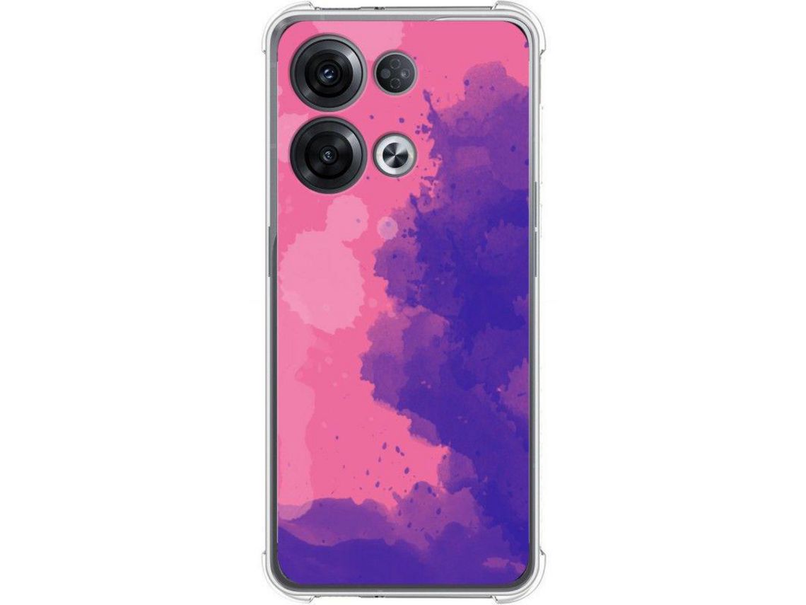 Carcasa Oppo Reno 8 Pro 5G TUMUNDOSMARTPHONE Dibujos Antigolpes Acuarela 07 Multicolor