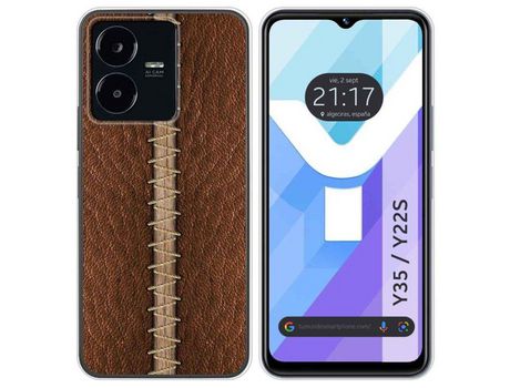 Carcasa Vivo Y35 / Y22S TUMUNDOSMARTPHONE Dibujos Cuero 01 Multicolor