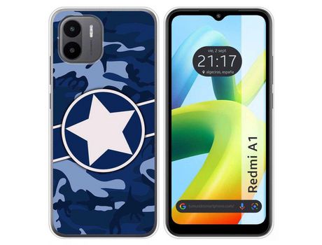 Carcasa Xiaomi Redmi A1 TUMUNDOSMARTPHONE Dibujos Camuflaje 03 Multicolor