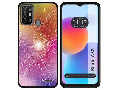 Carcasa ZTE Blade A52 TUMUNDOSMARTPHONE Dibujos Abstracto Multicolor