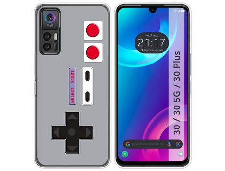 Carcasa TCL 30 / 30 5G / 30 Plus TUMUNDOSMARTPHONE Dibujos Consola Multicolor