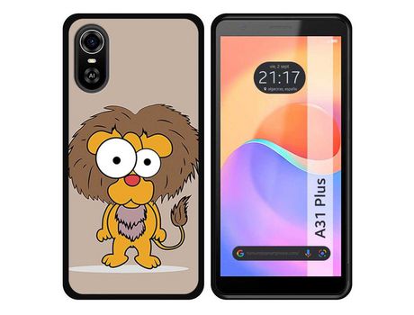 Carcasa ZTE Blade A31 Plus TUMUNDOSMARTPHONE Dibujos Leon Multicolor