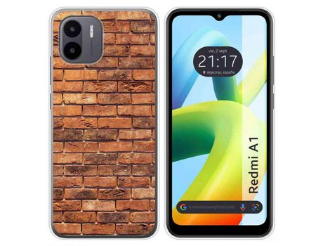 Carcasa Xiaomi Redmi A1 TUMUNDOSMARTPHONE Dibujos Ladrillo 04 Multicolor