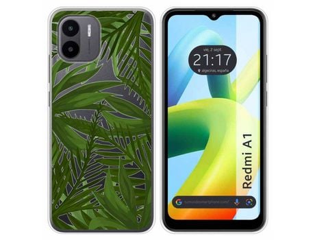 Carcasa Xiaomi Redmi A1 TUMUNDOSMARTPHONE Dibujos Transparente Jungla Multicolor