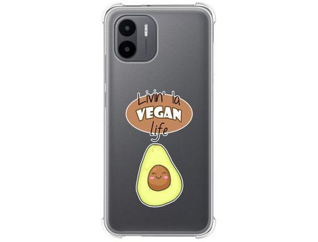 Carcasa Xiaomi Redmi A1 TUMUNDOSMARTPHONE Dibujos Antigolpes Vegan Life Multicolor