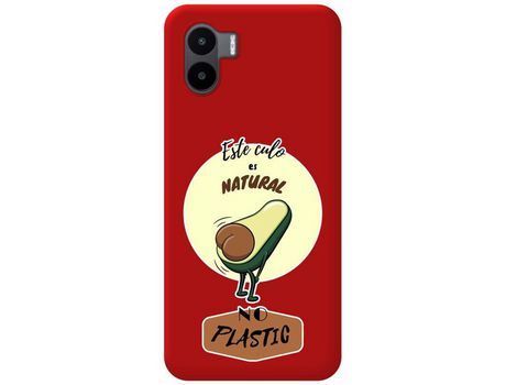 Carcasa Xiaomi Redmi A1 TUMUNDOSMARTPHONE Silicona Líquida Dibujos Natural Rojo