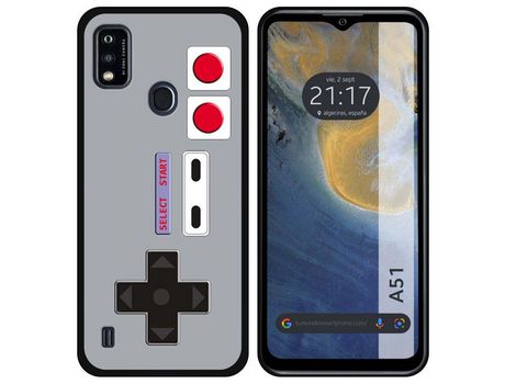 Carcasa ZTE Blade A51 TUMUNDOSMARTPHONE Dibujos Consola Multicolor