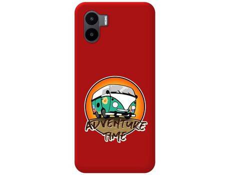 Carcasa Xiaomi Redmi A1 TUMUNDOSMARTPHONE Silicona Líquida Dibujos Adventure Time Rojo