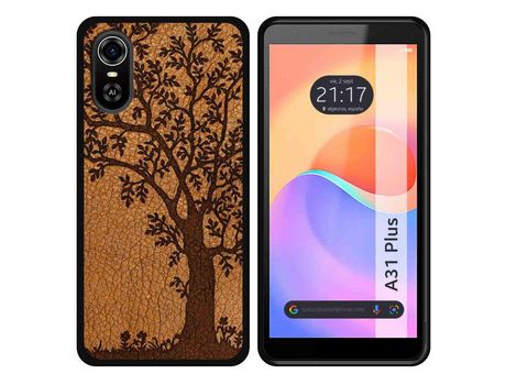 Carcasa ZTE Blade A31 Plus TUMUNDOSMARTPHONE Dibujos Cuero 03 Multicolor