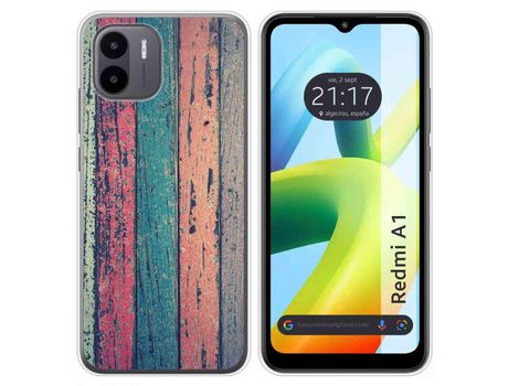 Carcasa Xiaomi Redmi A1 TUMUNDOSMARTPHONE Dibujos Madera 10 Multicolor
