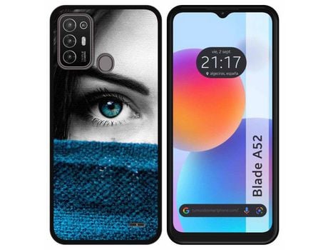 Carcasa ZTE Blade A52 TUMUNDOSMARTPHONE Dibujos Ojo Multicolor