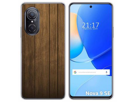 Carcasa Huawei Nova 9 Se TUMUNDOSMARTPHONE Dibujos Madera Multicolor
