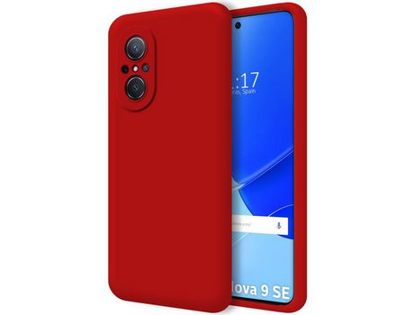 Carcasa Huawei Nova 9 Se TUMUNDOSMARTPHONE Silicona Líquida Rojo
