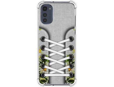 Carcasa Motorola Moto E32 4G TUMUNDOSMARTPHONE Dibujos Antigolpes Zapatillas 08 Multicolor
