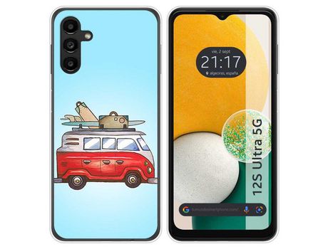 Carcasa Samsung Galaxy A13 5G TUMUNDOSMARTPHONE Dibujos Furgoneta Multicolor