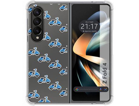Carcasa Samsung Galaxy Z Fold4 5G TUMUNDOSMARTPHONE Dibujos Antigolpes Scooter Multicolor