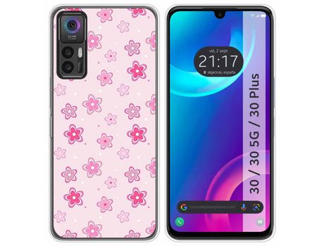 Carcasa TCL 30 / 30 5G / 30 Plus TUMUNDOSMARTPHONE Dibujos Flores Multicolor