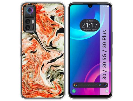 Carcasa TCL 30 / 30 5G / 30 Plus TUMUNDOSMARTPHONE Dibujos Mármol 12 Multicolor