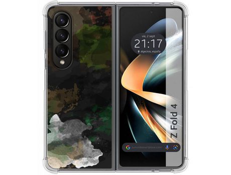 Carcasa Samsung Galaxy Z Fold4 5G TUMUNDOSMARTPHONE Dibujos Antigolpes Acuarela 12 Multicolor