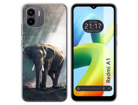 Carcasa Xiaomi Redmi A1 TUMUNDOSMARTPHONE Dibujos Elefante Multicolor