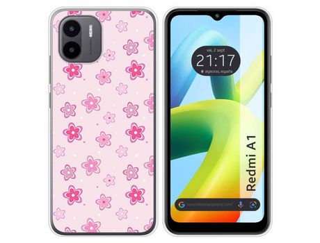 Carcasa Xiaomi Redmi A1 TUMUNDOSMARTPHONE Dibujos Flores Multicolor