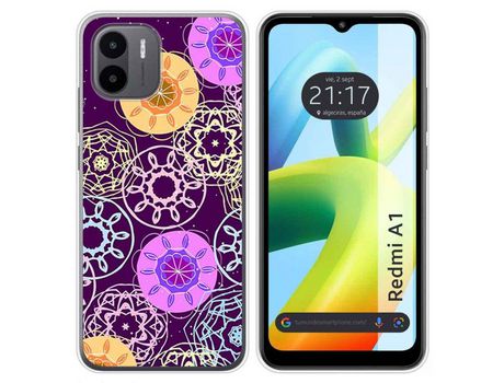 Carcasa Xiaomi Redmi A1 TUMUNDOSMARTPHONE Dibujos Radial Multicolor
