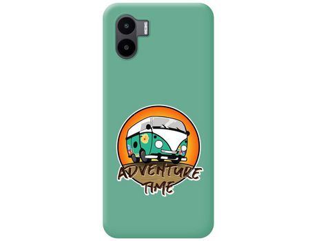Carcasa Xiaomi Redmi A1 TUMUNDOSMARTPHONE Silicona Líquida Dibujos Adventure Time Verde