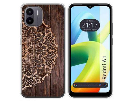 Carcasa Xiaomi Redmi A1 TUMUNDOSMARTPHONE Dibujos Madera 06 Multicolor