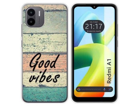 Carcasa Xiaomi Redmi A1 TUMUNDOSMARTPHONE Dibujos Madera 01 Multicolor