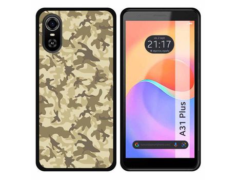 Carcasa ZTE Blade A31 Plus TUMUNDOSMARTPHONE Dibujos Sand Camuflaje Multicolor