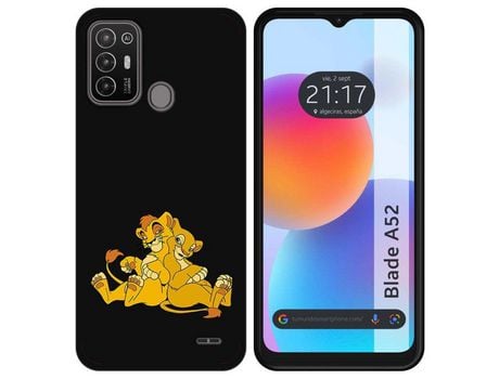 Carcasa ZTE Blade A52 TUMUNDOSMARTPHONE Dibujos Leones Multicolor