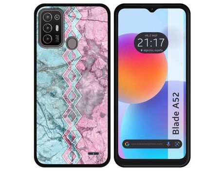 Carcasa ZTE Blade A52 TUMUNDOSMARTPHONE Dibujos Mármol 08 Multicolor