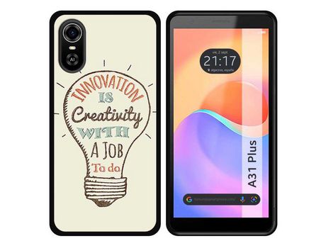 Carcasa ZTE Blade A31 Plus TUMUNDOSMARTPHONE Dibujos Creativity Multicolor