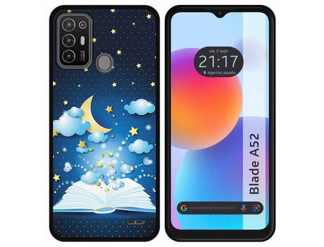 Carcasa ZTE Blade A52 TUMUNDOSMARTPHONE Dibujos Libro Cuentos Multicolor