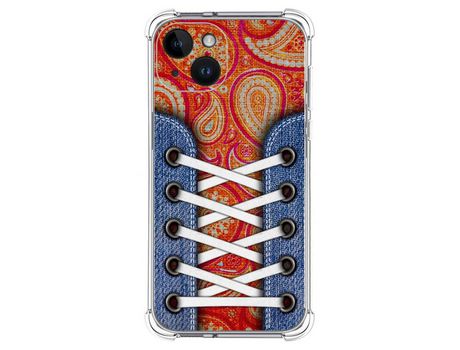 Carcasa iPhone 14 (6.1) TUMUNDOSMARTPHONE Dibujos Antigolpes Zapatillas 10 Multicolor