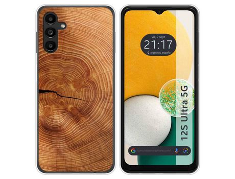 Carcasa Samsung Galaxy A13 5G TUMUNDOSMARTPHONE Dibujos Madera 04 Multicolor
