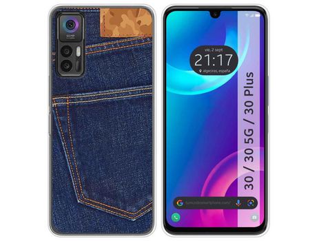 Carcasa TCL 30 / 30 5G / 30 Plus TUMUNDOSMARTPHONE Dibujos Vaquero Multicolor
