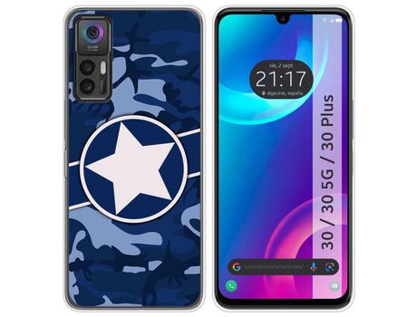 Carcasa TCL 30 / 30 5G / 30 Plus TUMUNDOSMARTPHONE Dibujos Camuflaje 03 Multicolor