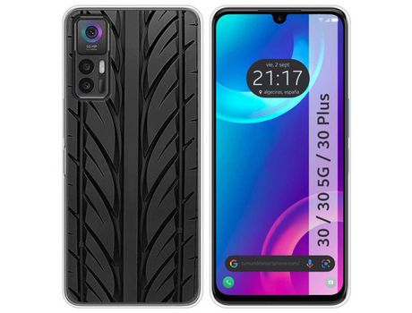 Carcasa TCL 30 / 30 5G / 30 Plus TUMUNDOSMARTPHONE Dibujos Neumatico Multicolor