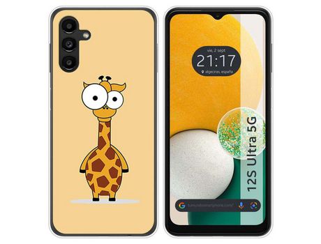 Carcasa Samsung Galaxy A13 5G TUMUNDOSMARTPHONE Dibujos Jirafa Multicolor