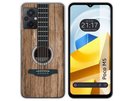 Carcasa Xiaomi Poco M5 TUMUNDOSMARTPHONE Dibujos Madera 11 Multicolor