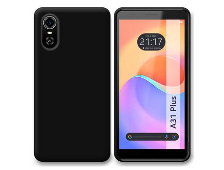 Carcasa ZTE Blade A31 Plus TUMUNDOSMARTPHONE Silicona Negro