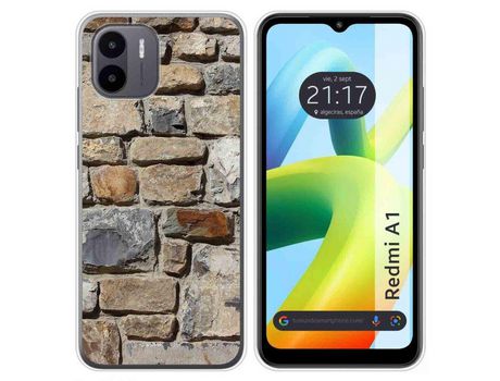 Carcasa Xiaomi Redmi A1 TUMUNDOSMARTPHONE Dibujos Ladrillo 03 Multicolor