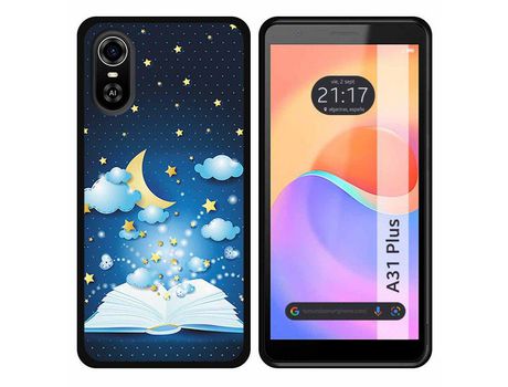 Carcasa ZTE Blade A31 Plus TUMUNDOSMARTPHONE Dibujos Libro Cuentos Multicolor