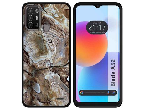 Carcasa ZTE Blade A52 TUMUNDOSMARTPHONE Dibujos Mármol 14 Multicolor
