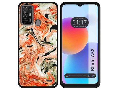 Carcasa ZTE Blade A52 TUMUNDOSMARTPHONE Dibujos Mármol 12 Multicolor