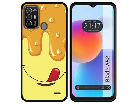 Carcasa ZTE Blade A52 TUMUNDOSMARTPHONE Dibujos Helado Vainilla Multicolor