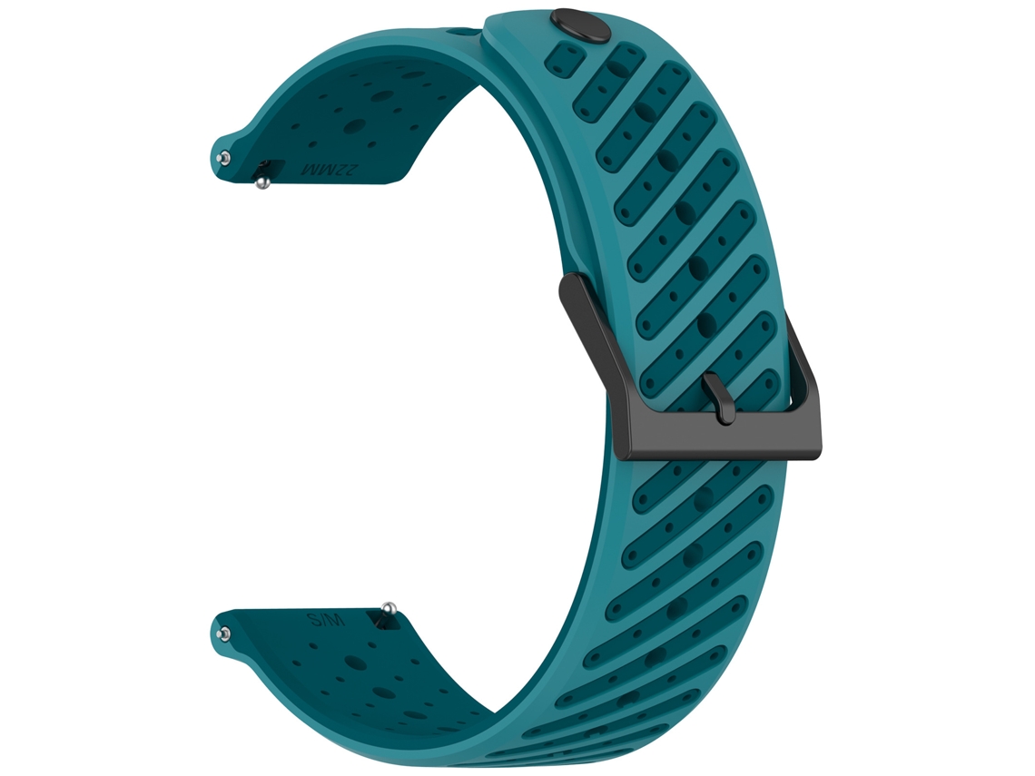 Correa de silicona para Suunto 5 Peak/9 Peak/Vertical 1/Race S de 22 mm, color azul, marca CZHHMART.