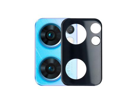 Protector de cámara metalizado para oppo find x5 lite