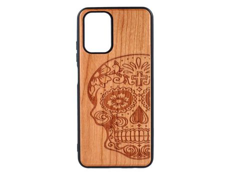Funda madera tallada para xiaomi redmi note 10